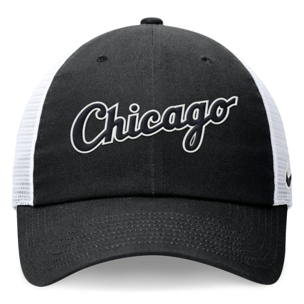 Chicago White Sox Nike Wordmark Adjustable Trucker Hat Online