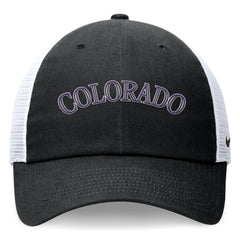 Colorado Rockies Nike Wordmark Adjustable Trucker Hat Clearance