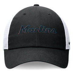 Miami Marlins Nike Wordmark Adjustable Trucker Hat Sale