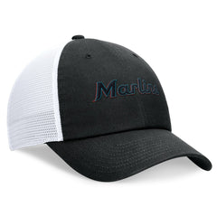 Miami Marlins Nike Wordmark Adjustable Trucker Hat Sale