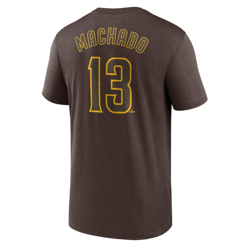 Manny Machado San Diego Padres Nike Legend Name & Number Performance T-Shirt Sale