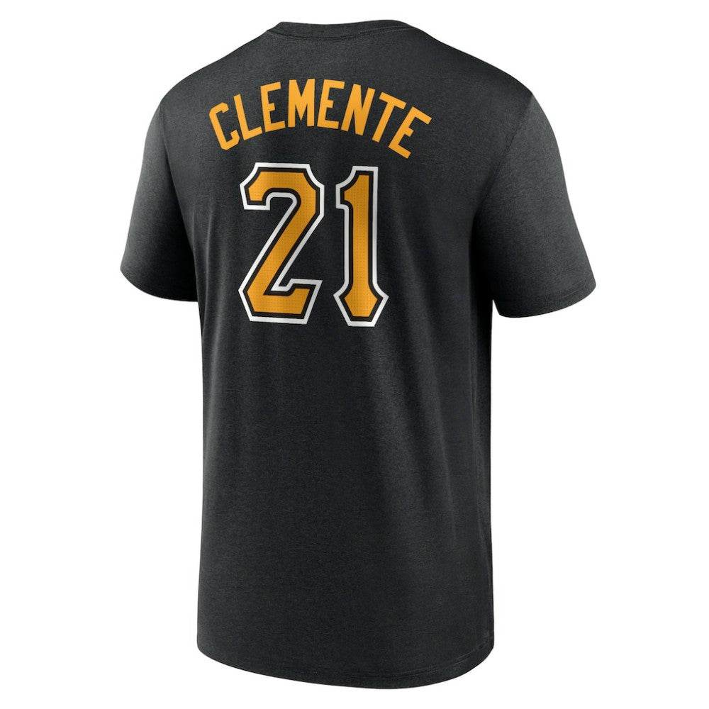 Roberto Clemente Pittsburgh Pirates Nike Legend Name & Number Performance T-Shirt Clearance