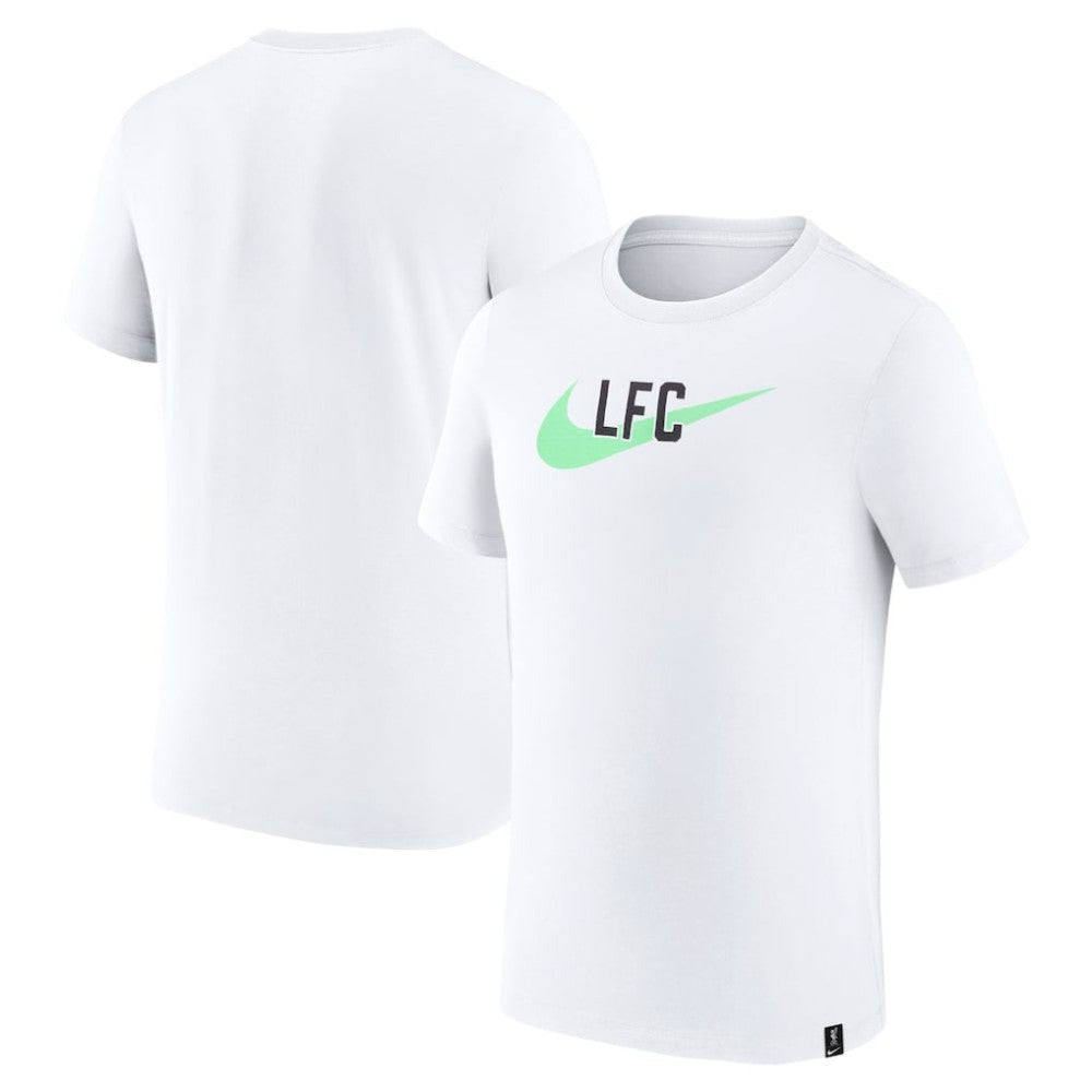 Nike Liverpool Swoosh T-Shirts - White