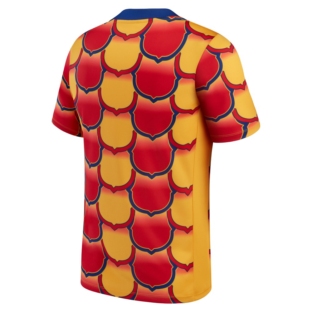 Nike Barcelona 2023/24 Academy Pro Pre-Match Top - Gold