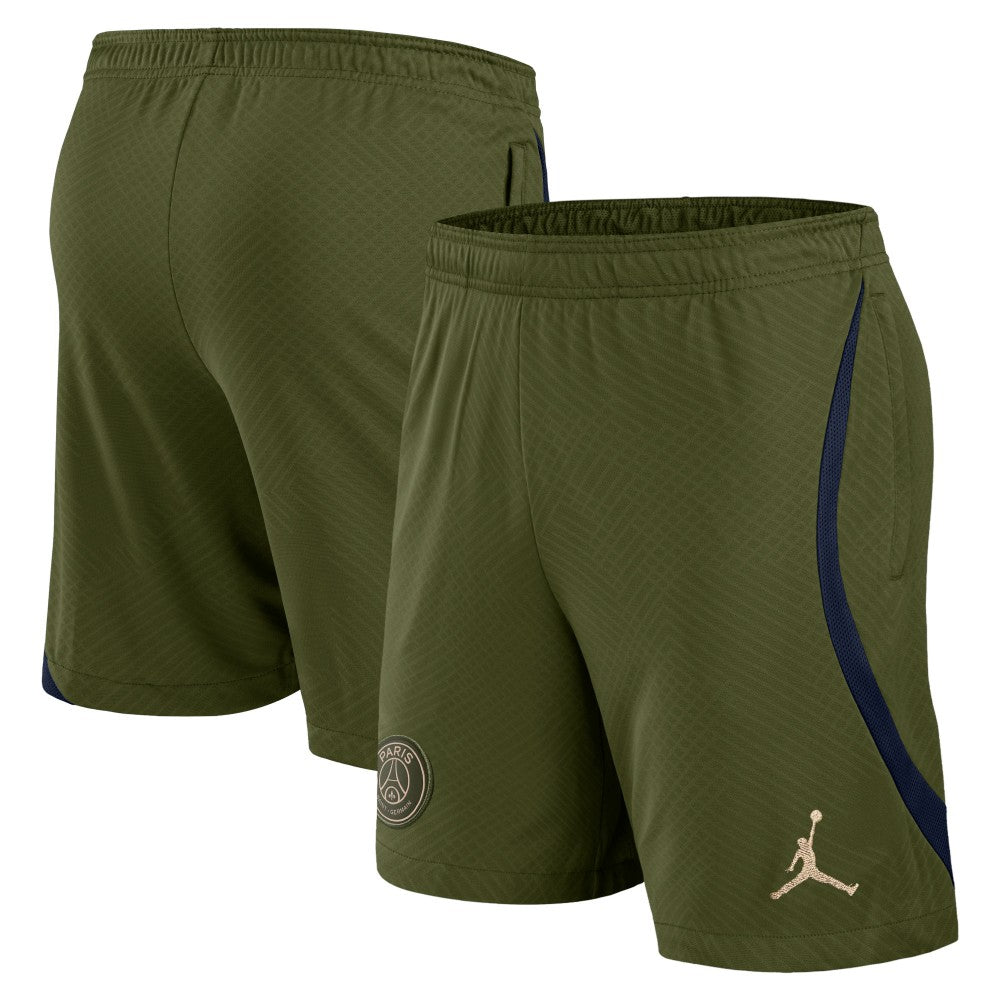 Jordan Paris Saint-Germain Jordan Brand Youth 2023/24 Fourth Strike Shorts - Olive
