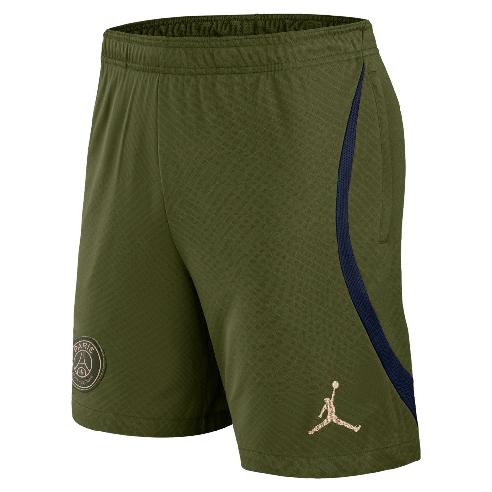 Jordan Paris Saint-Germain Jordan Brand Youth 2023/24 Fourth Strike Shorts - Olive