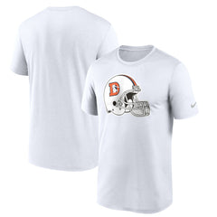 Denver Broncos Throwback Performance T-Shirt White - Nike