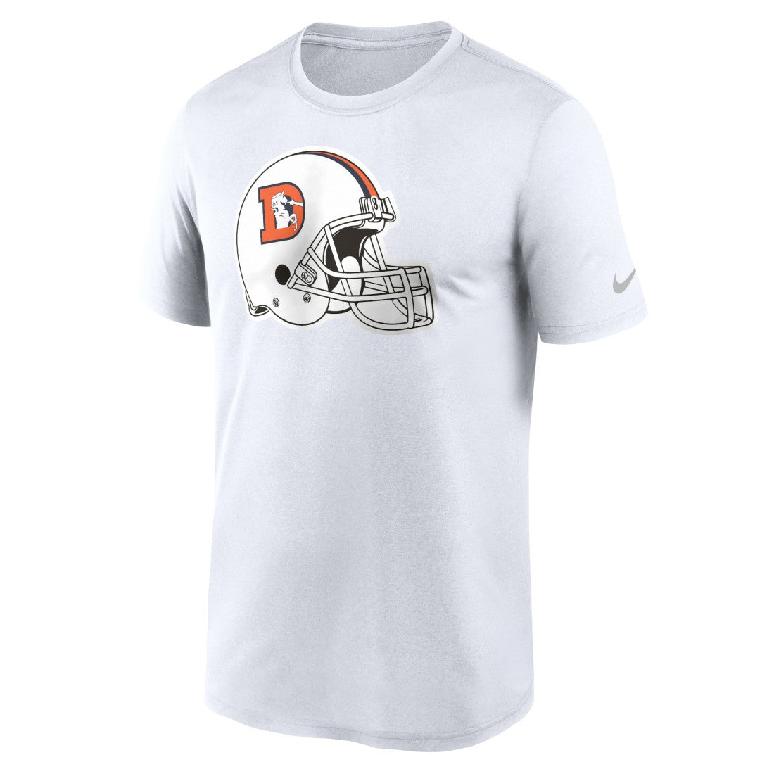 Denver Broncos Throwback Performance T-Shirt White - Nike