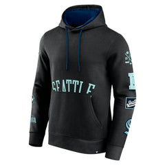Seattle Kraken Fanatics Wild Winner Pullover Hoodie Black