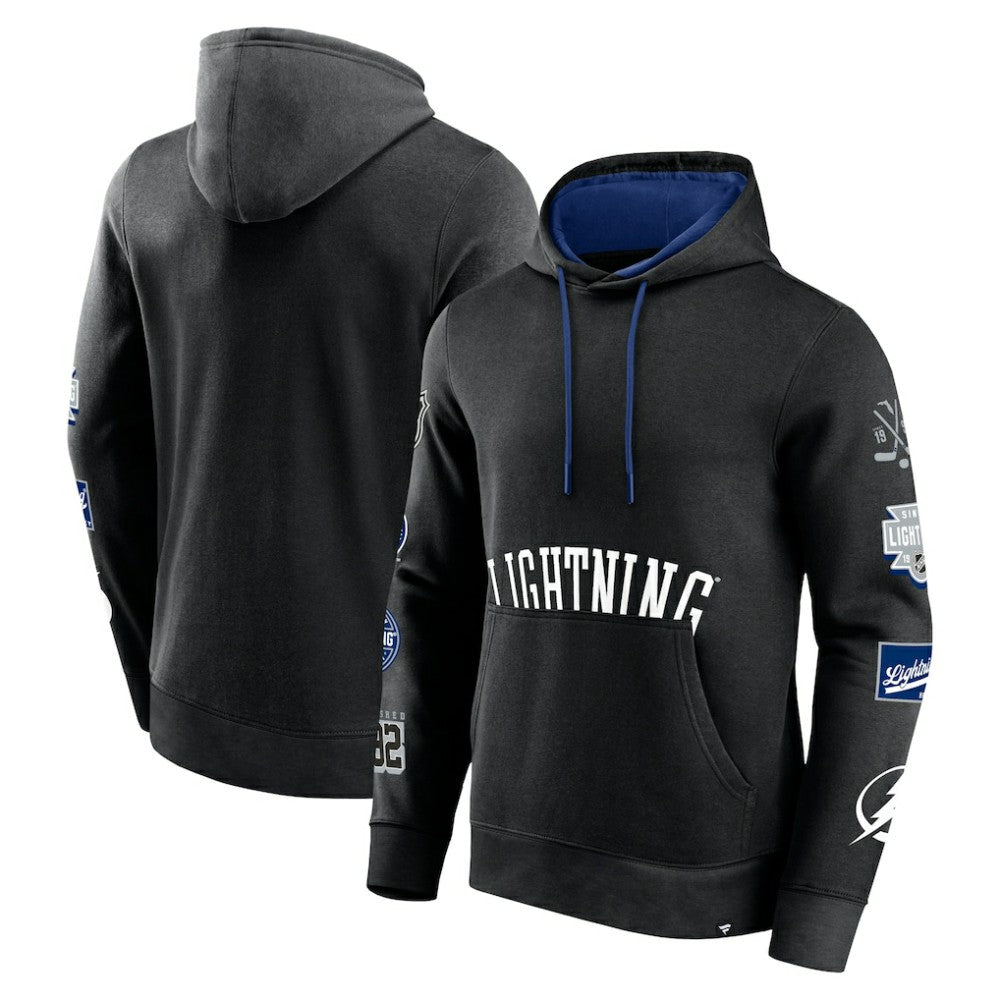 Tampa Bay Lightning - Fanatics Wild Winner Pullover Hoodie Black