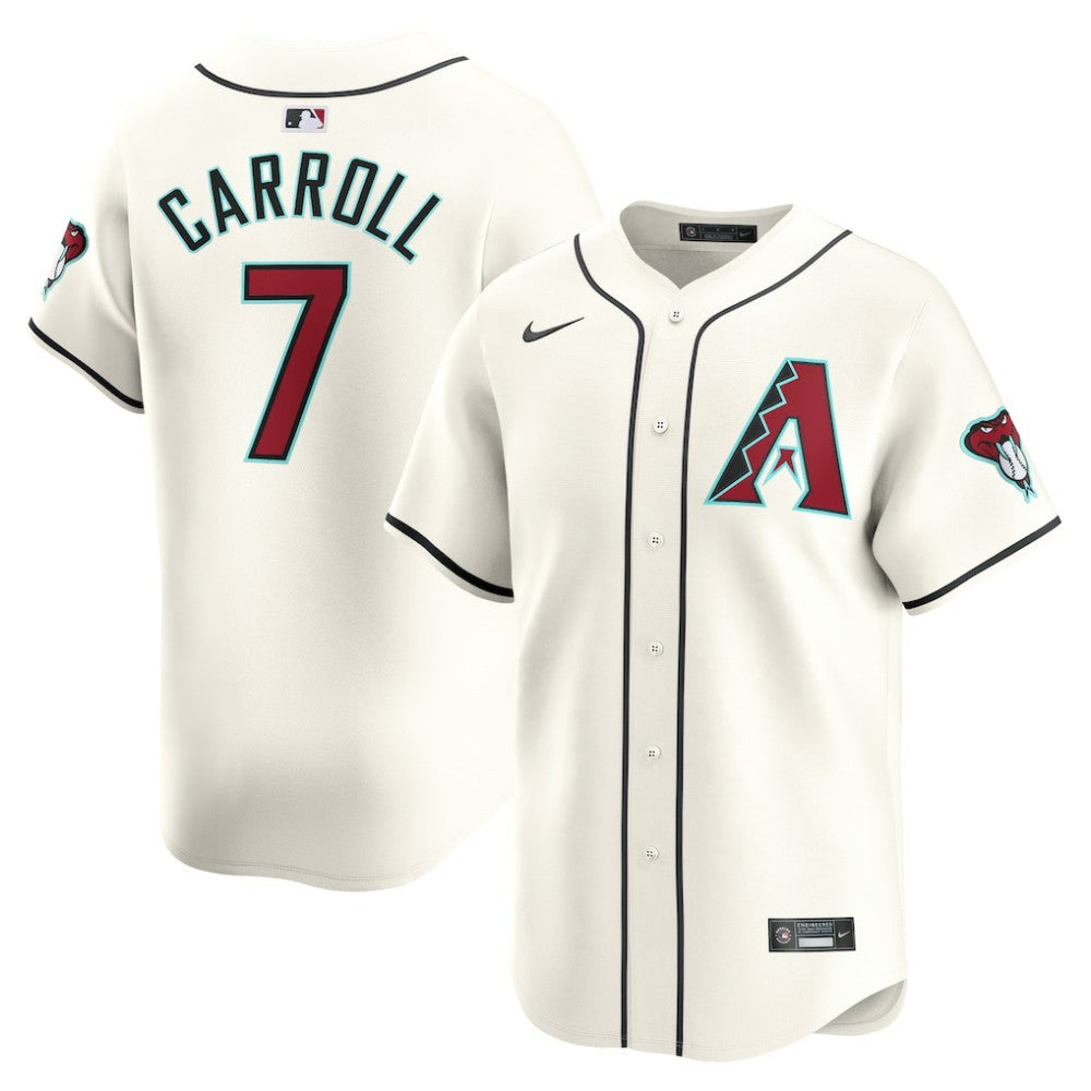 Corbin Carroll Arizona Diamondbacks Nike Home Limited Player Jersey - White | MLB Jerseys