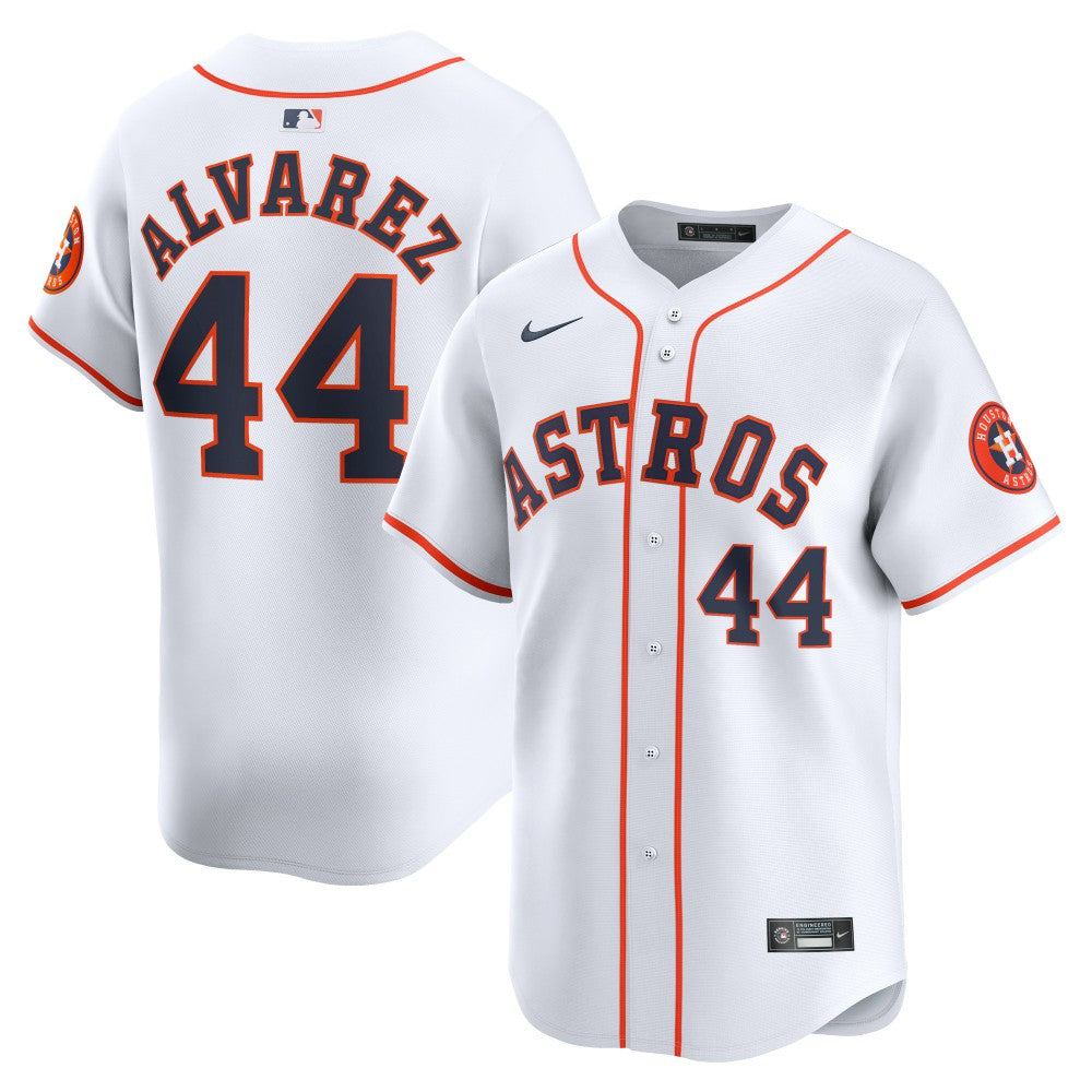 Yordan Alvarez Houston Astros Nike Home Limited Player Jersey Lifestyle