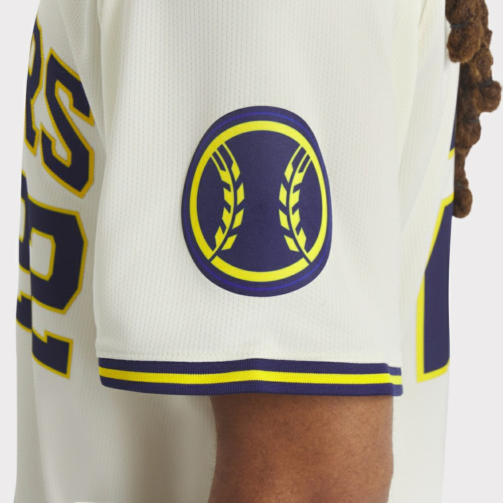 Christian Yelich Milwaukee Brewers Nike Home Limited Player Jersey Lifestyle