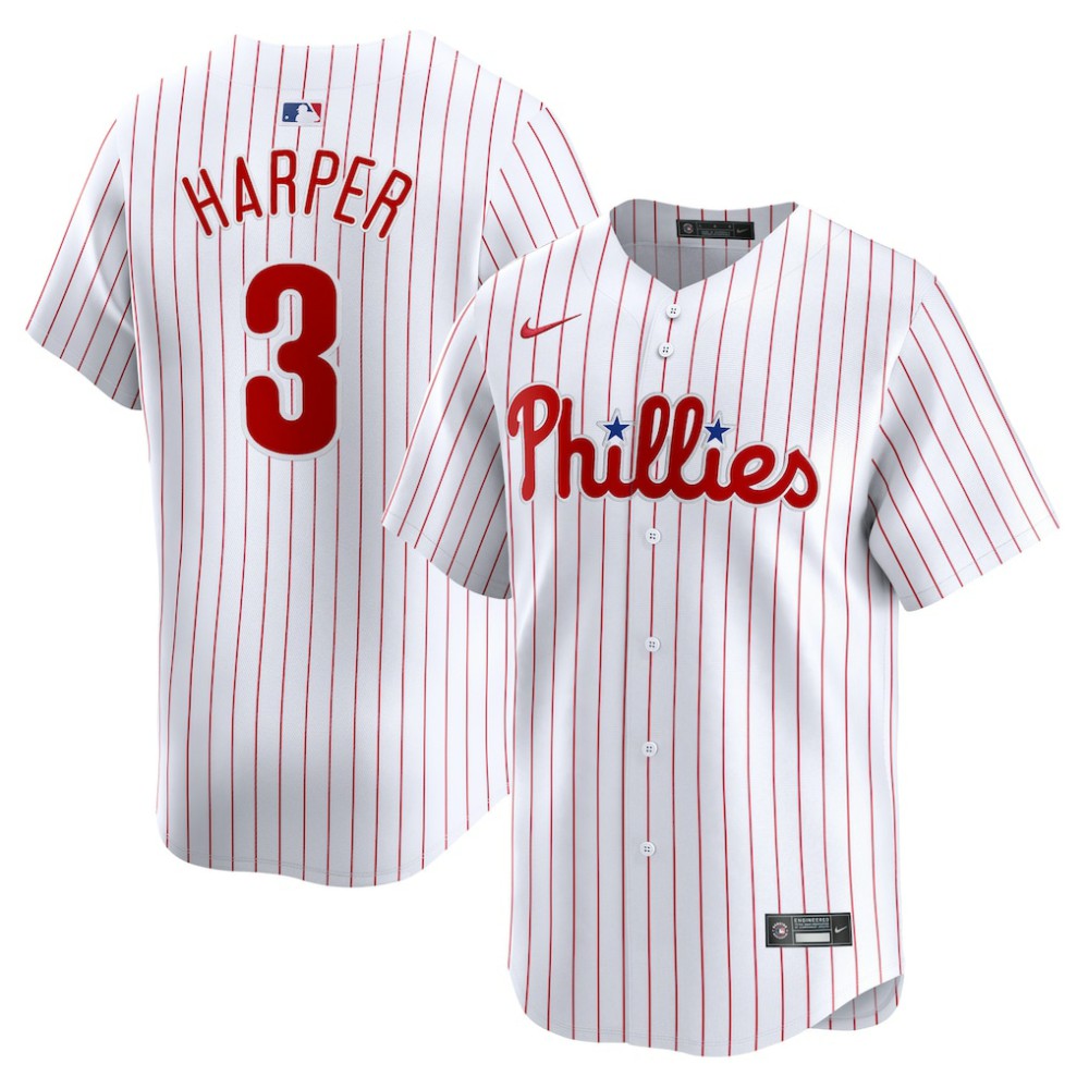 Bryce Harper Philadelphia Phillies Nike Home Limited Player Jersey Sale
