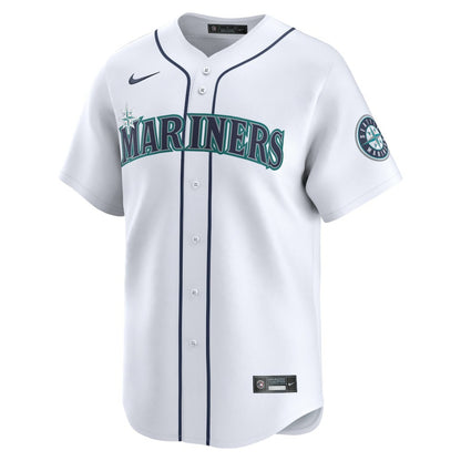 Logan Gilbert Seattle Mariners Nike Home Limited Player Jersey - White | MLB Jerseys