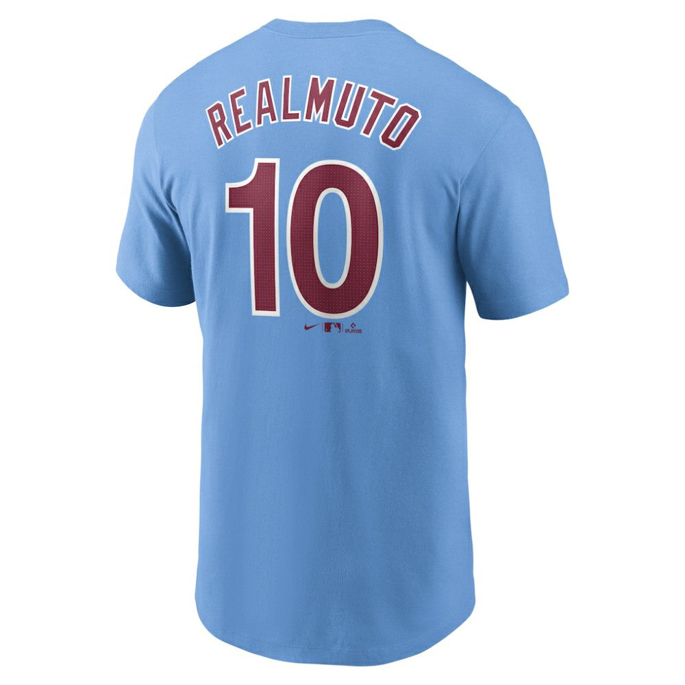 J.T. Realmuto Philadelphia Phillies Nike Fuse Name & Number T-Shirt Near Me