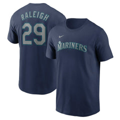 Cal Raleigh Seattle Mariners Nike Fuse Name & Number T-Shirt On Sale