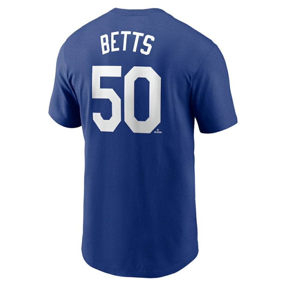 Mookie Betts Los Angeles Dodgers Nike Fuse Name & Number T-Shirt Online