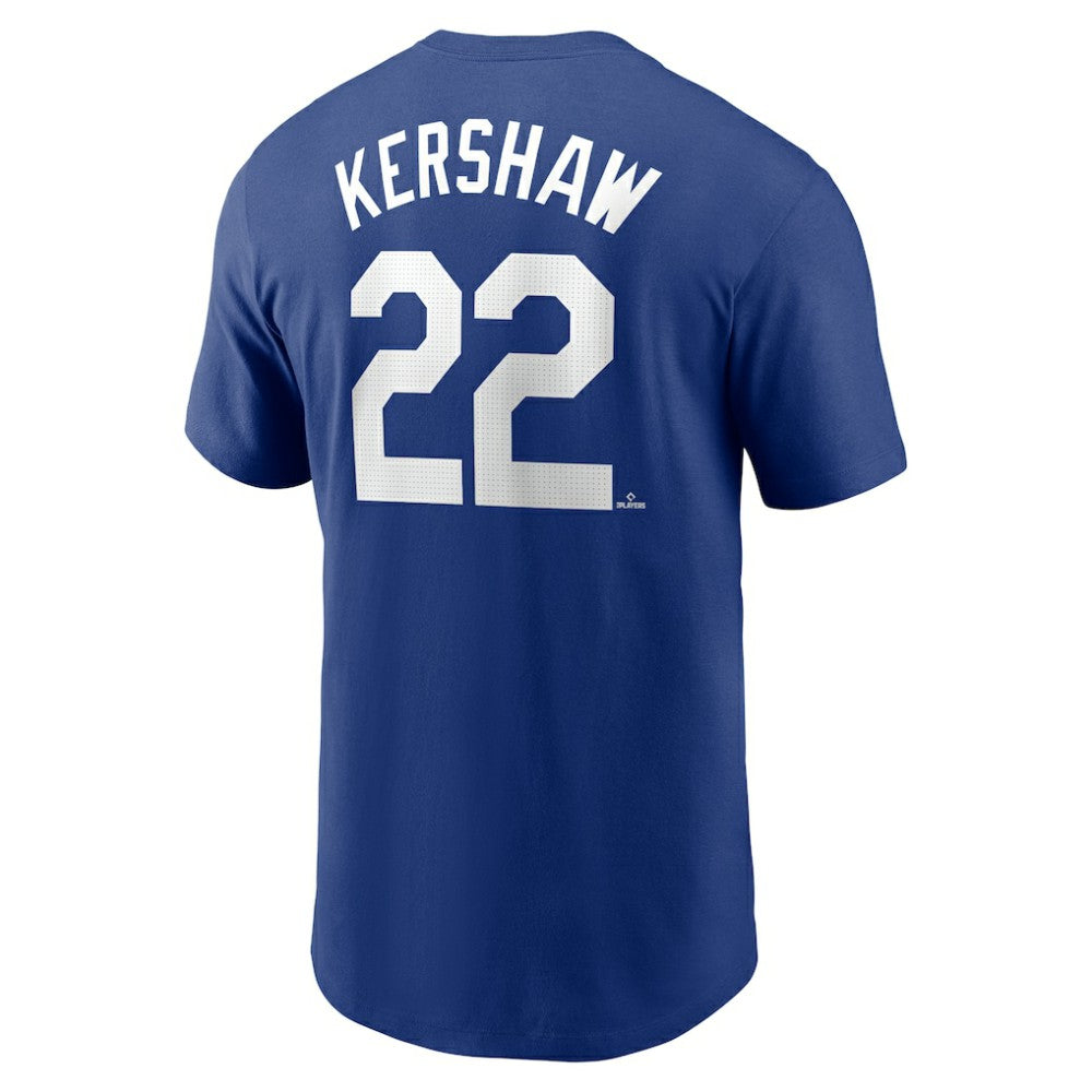 Clayton Kershaw Los Angeles Dodgers Nike Fuse Name & Number T-Shirt for sale
