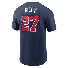 Austin Riley Atlanta Braves Nike Fuse Name & Number T-Shirt Clearance