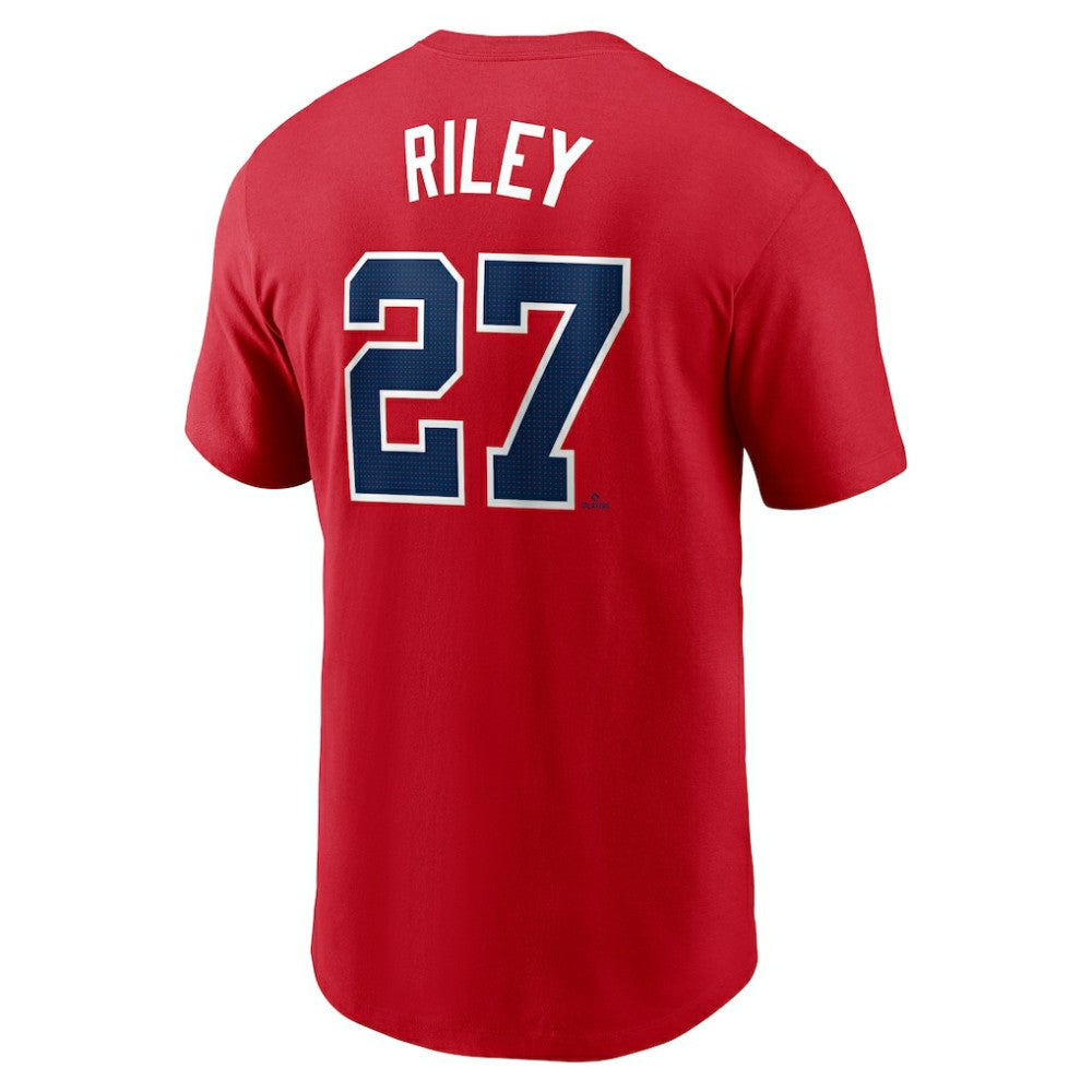 Austin Riley Atlanta Braves Nike Fuse Name & Number T-Shirt Sale