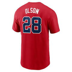 Matt Olson Atlanta Braves Nike Fuse Name & Number T-Shirt Near Me