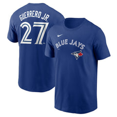 Vladimir Guerrero Jr. Toronto Blue Jays Nike Fuse Name & Number T-Shirt Sale