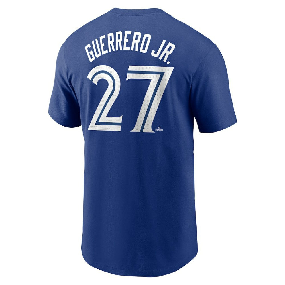 Vladimir Guerrero Jr. Toronto Blue Jays Nike Fuse Name & Number T-Shirt Sale
