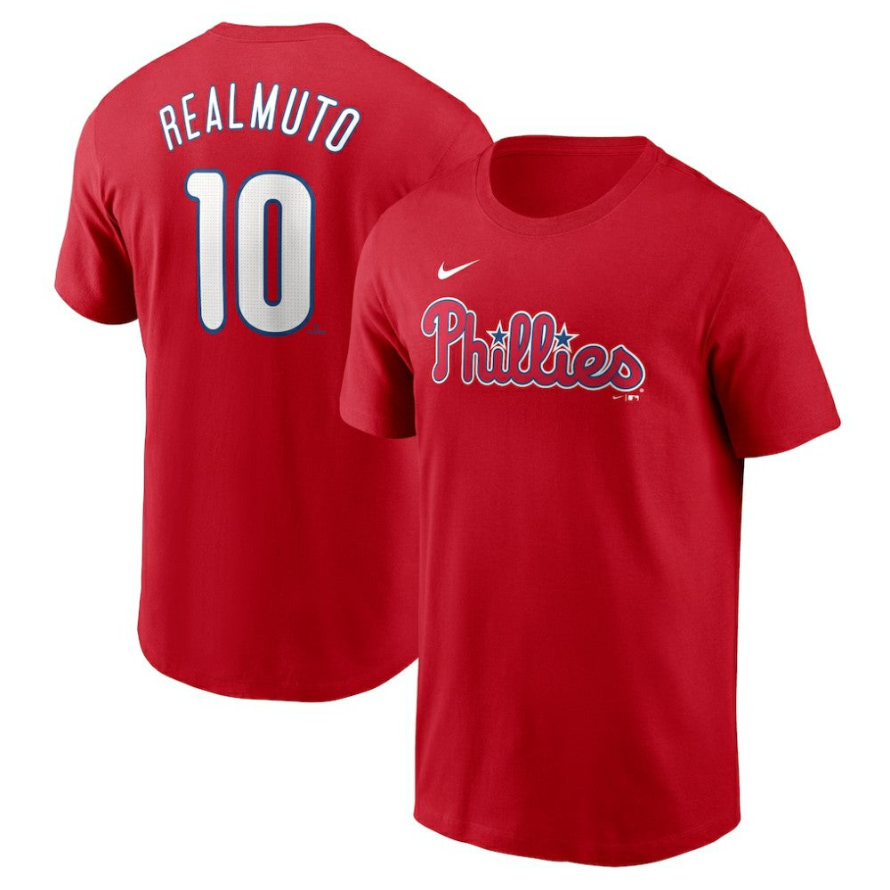 J.T. Realmuto Philadelphia Phillies Nike Fuse Name & Number T-Shirt discount