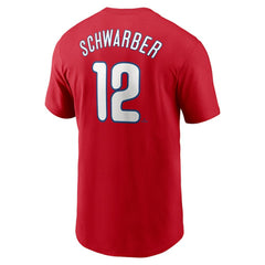 Kyle Schwarber Philadelphia Phillies Nike Fuse Name & Number T-Shirt discount