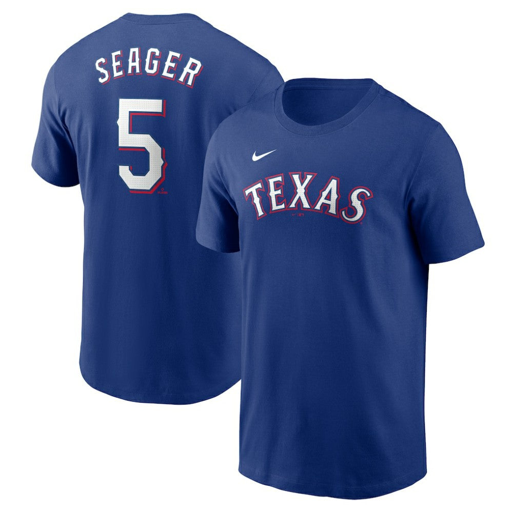 Corey Seager Texas Rangers Nike Fuse Name & Number T-Shirt Online