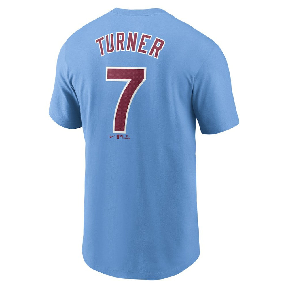 Trea Turner Philadelphia Phillies Nike Fuse Name & Number T-Shirt Online