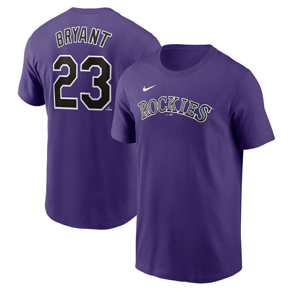 Kris Bryant Colorado Rockies Nike Fuse Name & Number T-Shirt Near Me