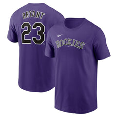 Kris Bryant Colorado Rockies Nike Fuse Name & Number T-Shirt Near Me
