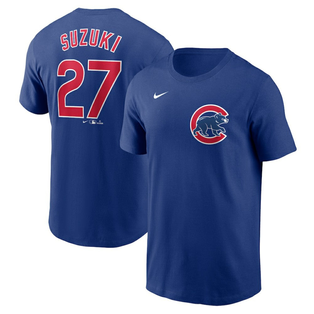 Seiya Suzuki Chicago Cubs Nike Fuse Name & Number T-Shirt Clearance