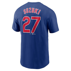 Seiya Suzuki Chicago Cubs Nike Fuse Name & Number T-Shirt Clearance