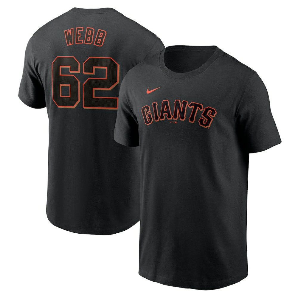 Logan Webb San Francisco Giants Nike Fuse Name & Number T-Shirt Near Me
