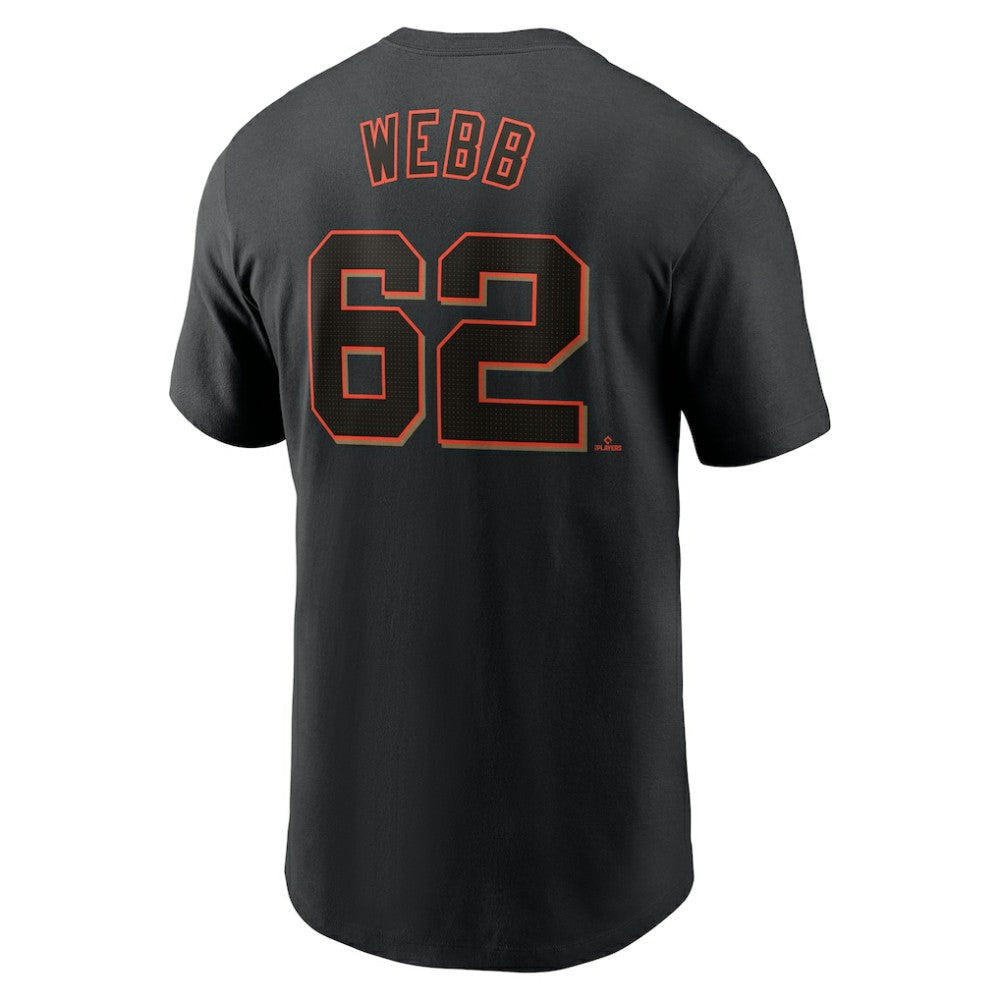 Logan Webb San Francisco Giants Nike Fuse Name & Number T-Shirt Near Me