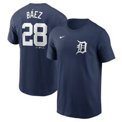 Javier Báez Detroit Tigers Nike Fuse Name & Number T-Shirt Sale
