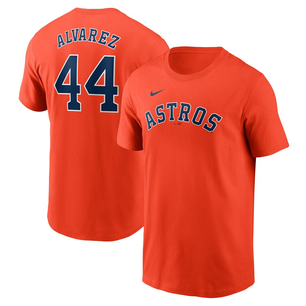 Yordan Alvarez Houston Astros Nike Fuse Name & Number T-Shirt for sale