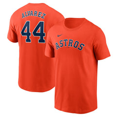 Yordan Alvarez Houston Astros Nike Fuse Name & Number T-Shirt for sale