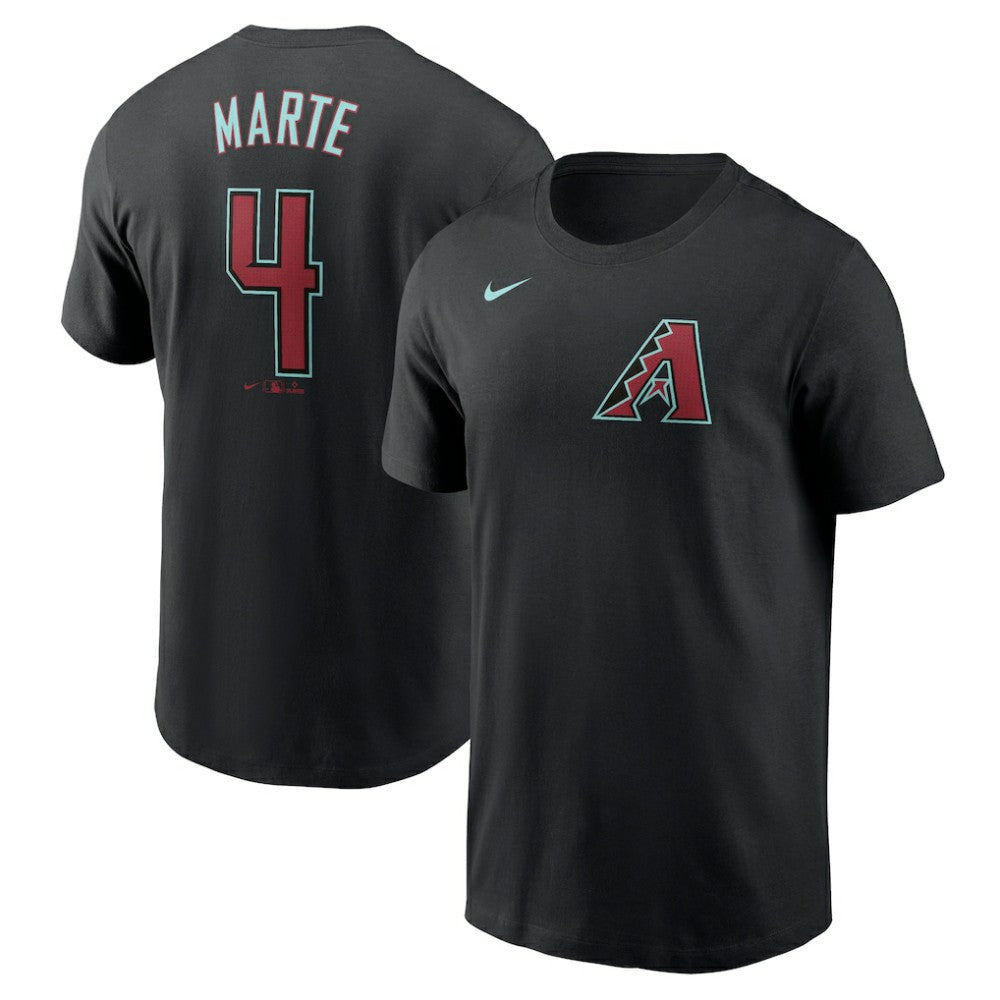 Ketel Marte Arizona Diamondbacks Nike Fuse Name & Number T-Shirt Clearance
