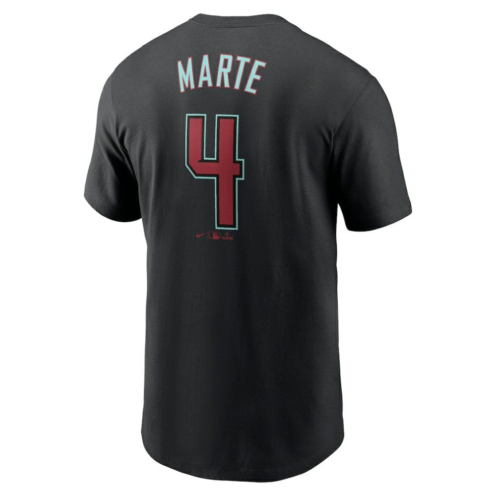 Ketel Marte Arizona Diamondbacks Nike Fuse Name & Number T-Shirt Clearance