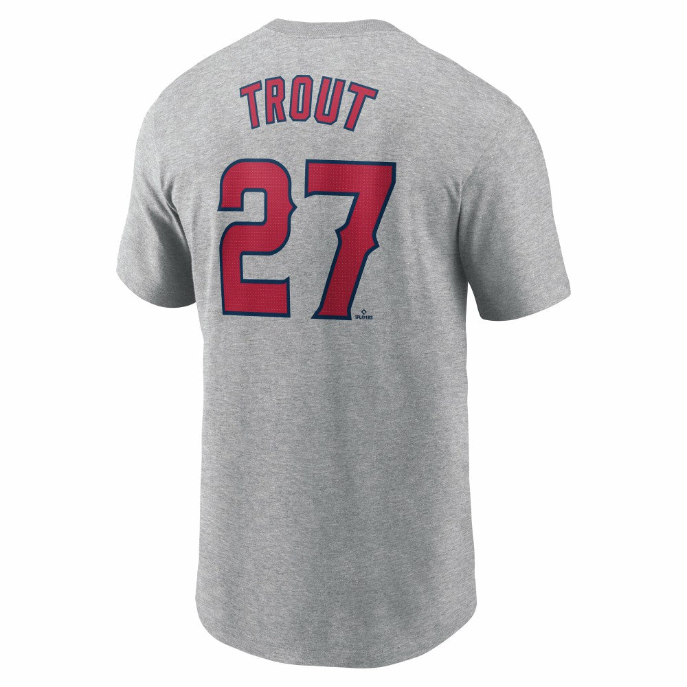 Mike Trout Los Angeles Angels Nike Fuse Name & Number T-Shirt Online