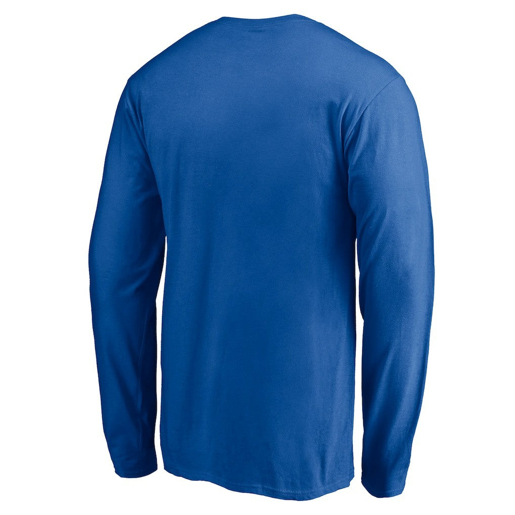 NBA - Golden State Warriors Team Arch Knockout Long Sleeve T-Shirt - Royal