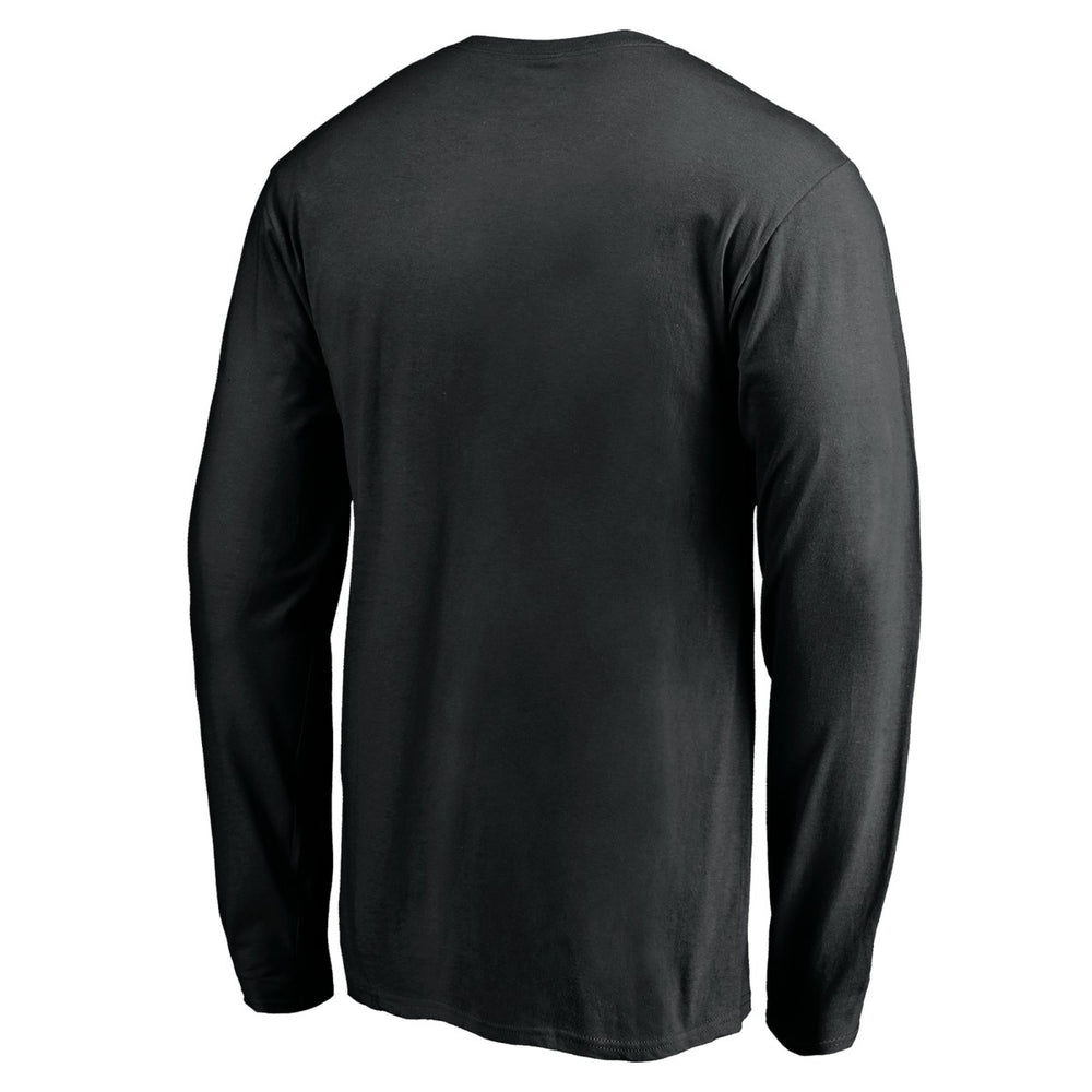 NBA - Toronto Raptors Team Arch Knockout Long Sleeve T-Shirt - Black
