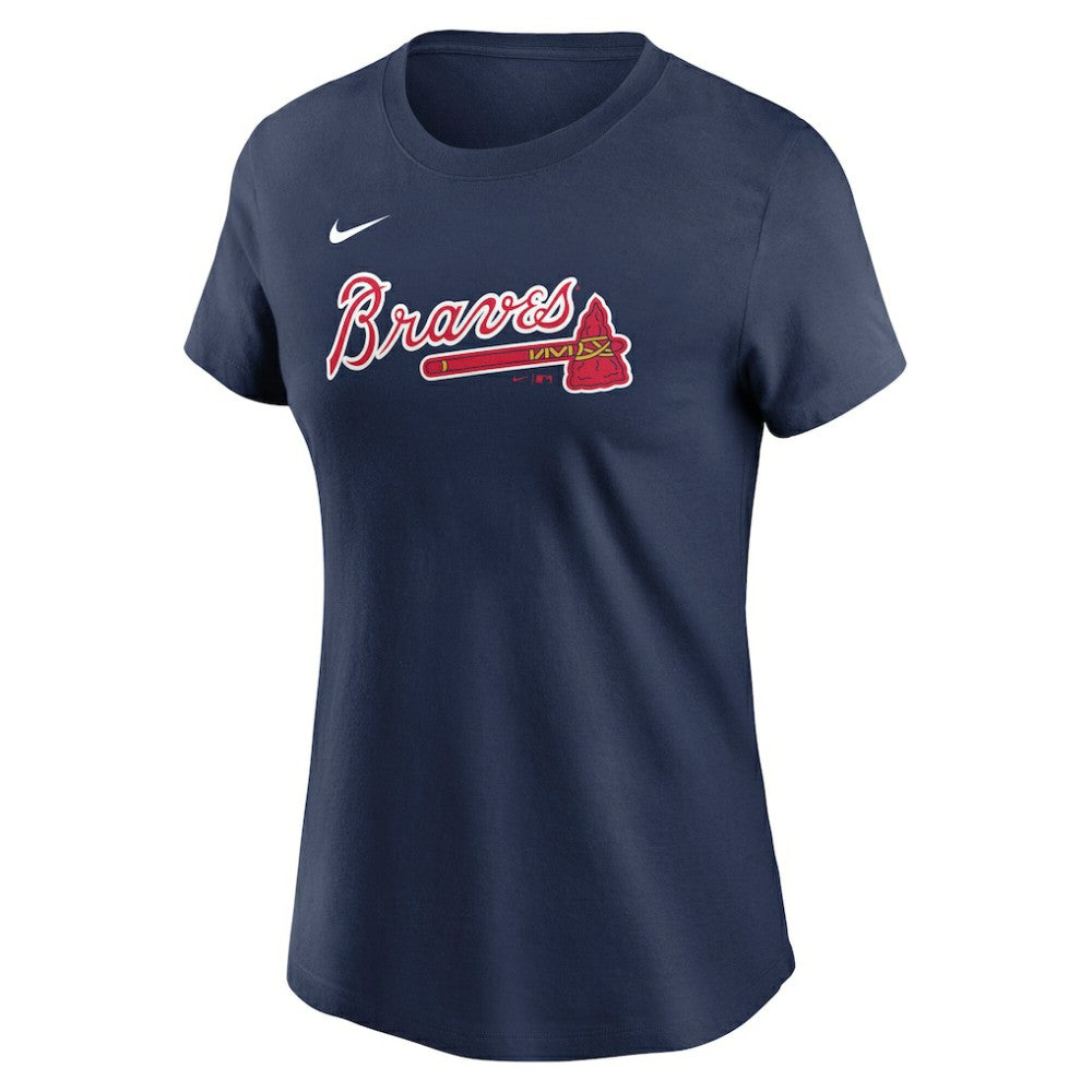Austin Riley Atlanta Braves Nike Women's Cooperstown Collection Fuse Name & Number T-Shirt Sale