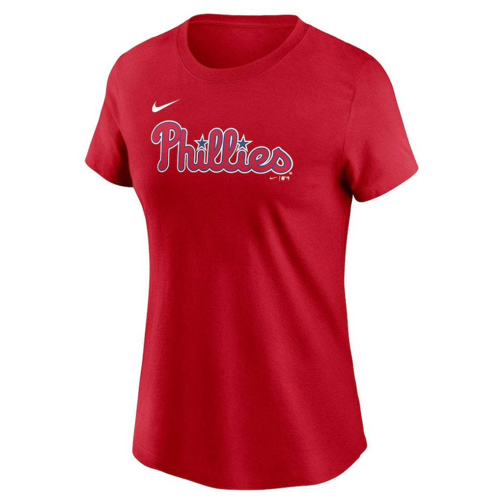 Bryce Harper Philadelphia Phillies Nike Women's Cooperstown Collection Fuse Name & Number T-Shirt discount