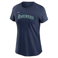 Julio Rodriguez Seattle Mariners Nike Women's Cooperstown Collection Fuse Name & Number T-Shirt Online