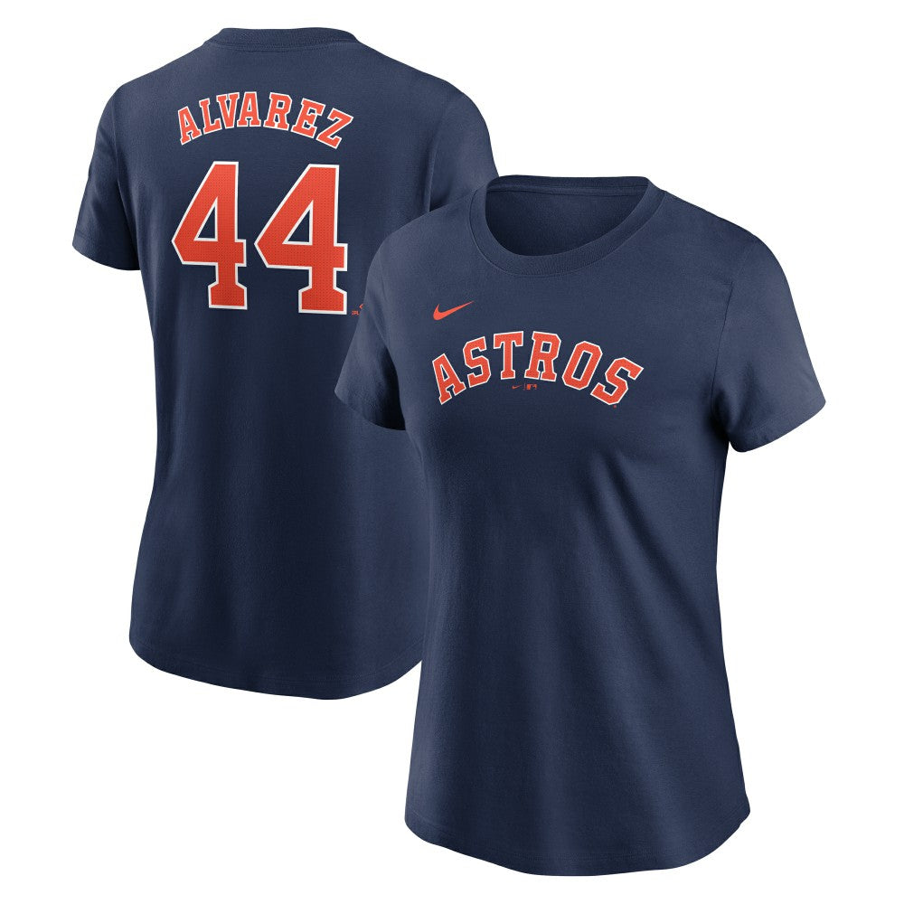 Yordan Alvarez Houston Astros Nike Women's Cooperstown Collection Fuse Name & Number T-Shirt for sale